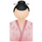 Kimono women pink Icon